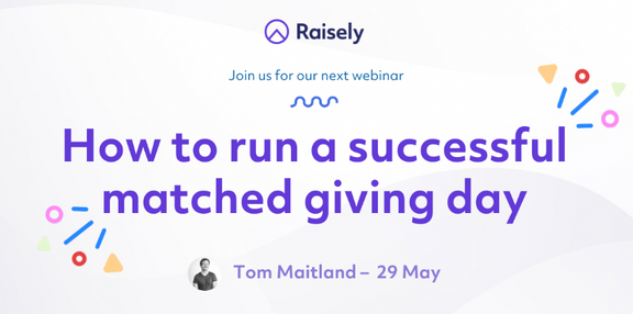How to run successful matched giving days